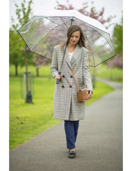 S841-004 Clear (Прозрачный) Зонт мужской гольфер Fulton