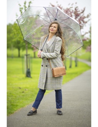 S841-004 Clear (Прозрачный) Зонт мужской гольфер Fulton