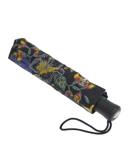 R348-4104 OrchidsBlack (Орхидеи) Зонт женский автомат Fulton