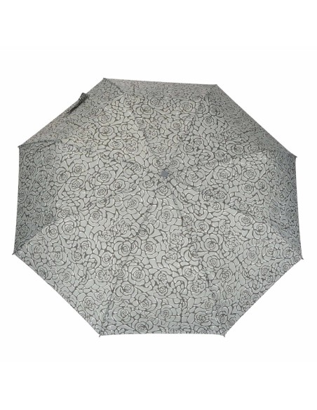 R348-4105 RosesGrey (Серые розы) Зонт женский автомат Fulton