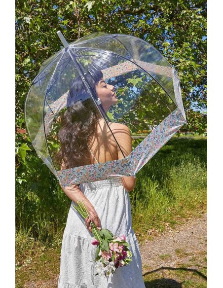 L042-4253 WeddingFloralBorder (Цветочная кайма ) Зонт женский трость Fulton