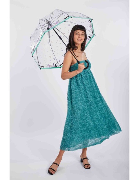 L042-4254 DogBone (Собаки) Зонт женский трость Fulton