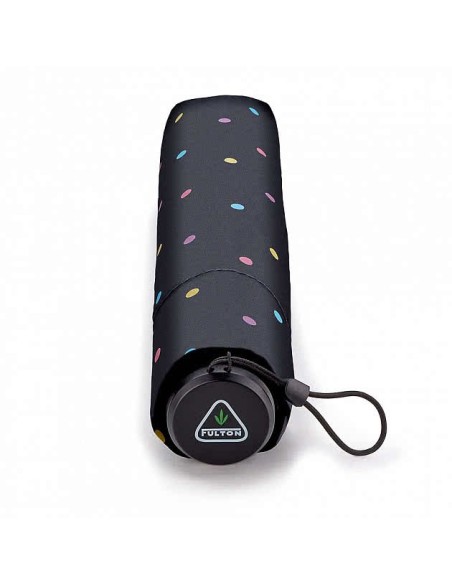 L916-4244 SpottySpot (Горох) Зонт женский механика Fulton