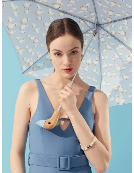 L926-4278 DuckCurio (Утята) Зонт женский механика Fulton