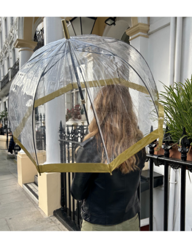 L041-013 Gold (Золотой) Зонт женский трость Fulton