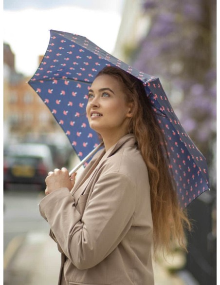 L501-4414 Mushrooms (Грибы) Зонт женский механика Fulton