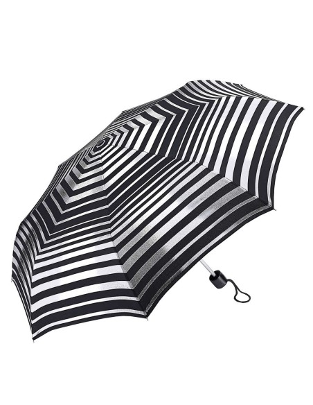 L354-4418 SilverStripes (Серебряные полосы) Зонт женский механика Fulton