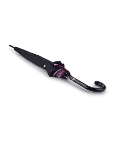 L754-4382 NeonFloral (Розовые розы) Зонт женский трость Fulton