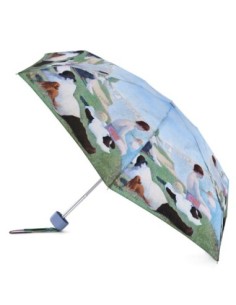 L794-4387 SeuratBathersatAsnieres (Купальщики в Аньере,Ж.Сёра) Зонт женский механика Fulton