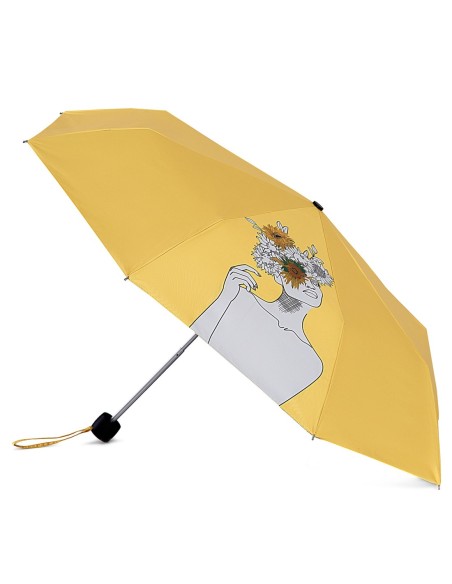 L884-4296 Sunflowers (Подсолнухи,В.Гог) Зонт женский механика Fulton