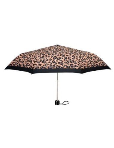 L354-4421 PaintedLeopard (Раскрашенный леопард) Зонт женский механика Fulton