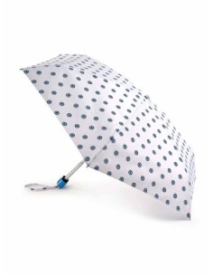L501-4372 EvilEye (Горошек на белом) Зонт женский механика Fulton