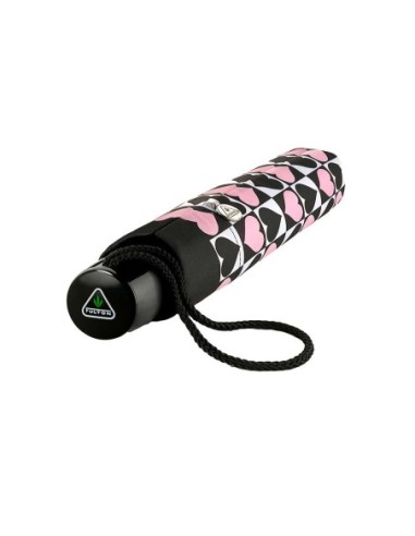 L354-4537 Harlequin Heart (Сердце Арлекина) Зонт женский механика Fulton