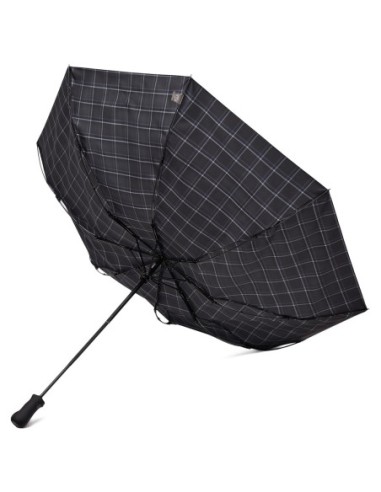 M4682 (Клетка с синим и серым) Зонт Мужской автомат Henry Backer