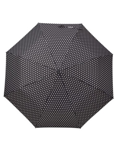 Q25806 (Горох на черном) Зонт женский автомат Henry Backer