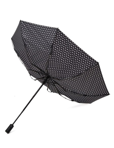 Q25806 (Горох на черном) Зонт женский автомат Henry Backer