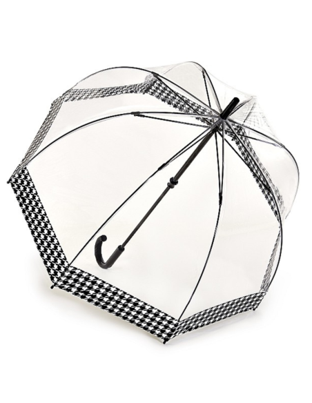 L042-4252 HoundstoothBorder (Гусиная лапка) Зонт женский трость Fulton