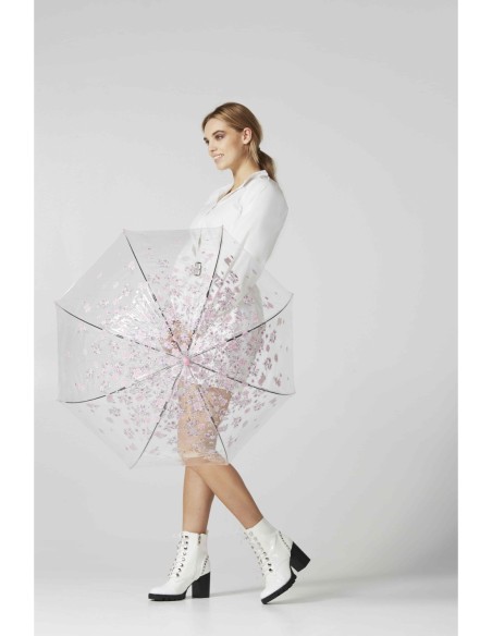 L042-4042 SketchySprigs (Весна) Зонт женский трость Fulton