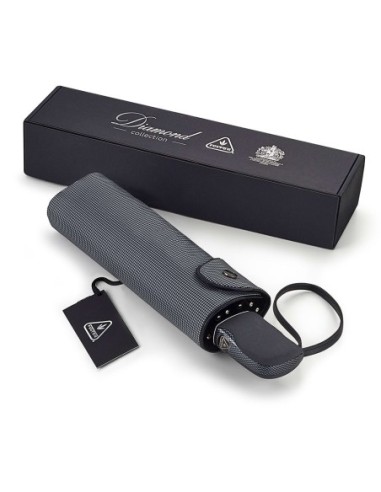 G853-3461 MonoHoundStooth (Гусиная лапка) Зонт мужской автомат Fulton