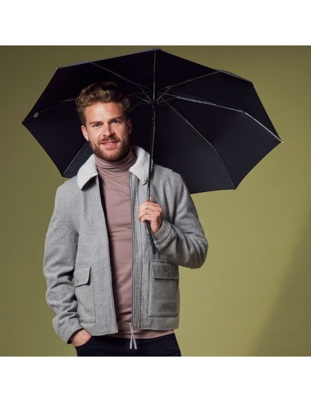 G560-01 Black (Черный) Зонт мужской механика Fulton