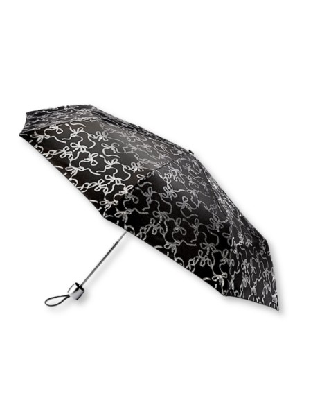 L354-4578 Glitter Bow (Блестящий бант) Зонт женский механика Fulton