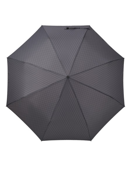 G46301 (Ромбы на сером) Зонт мужской автомат Henry Backer