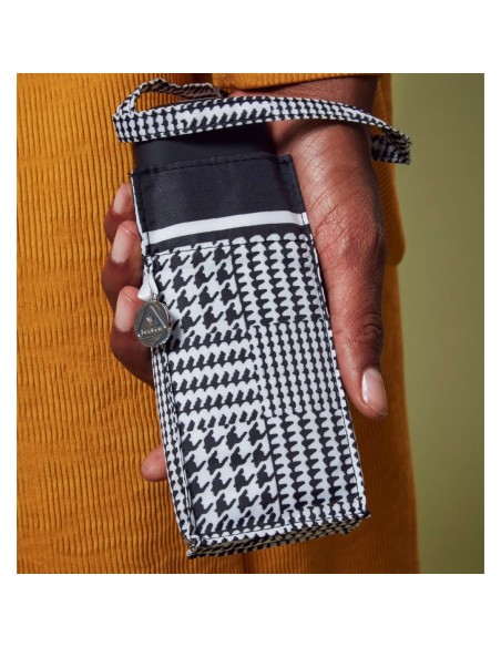 L501-2248 ClassicPuppytooth (Гусиная лапка) Зонт женский механика Fulton