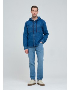 Рубашка мужская джинсовая Pantamo 4324-1608-03
