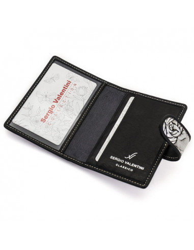 Визитница 8146-010 от известного бренда Серджио Валентини можно купить в магазинах Надежная Джинса, с доставкой или самовывозом