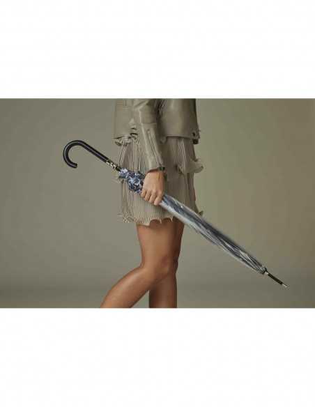 L866-3754 PhotoRose (Серые розы) Зонт женский трость Fulton