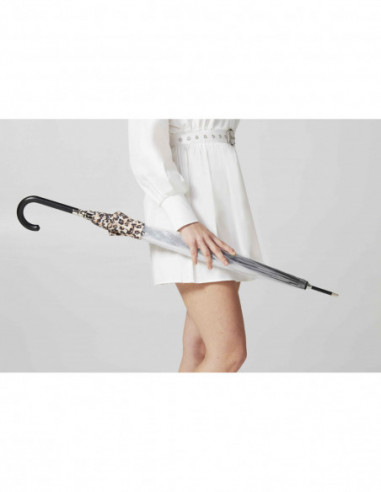 L866-4037 NaturalLeopard (Леопард) Зонт женский трость Fulton