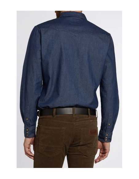 Купить рубашку Wrangler W590-25-X1E можно в магазине Надежная Джинса