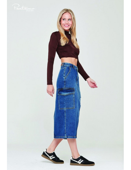 Купить юбку Pantamo 5431-1514-03 можно в магазине Надежная Джинса