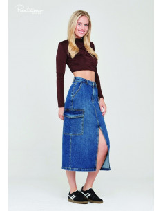 Купить юбку Pantamo 5431-1514-03 можно в магазине Надежная Джинса